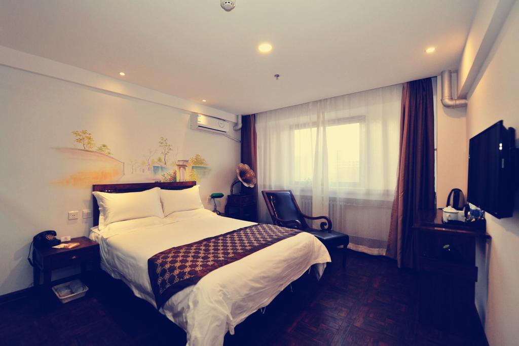 Nostalgiahotel-Tianjinguozhancenter Zimmer foto